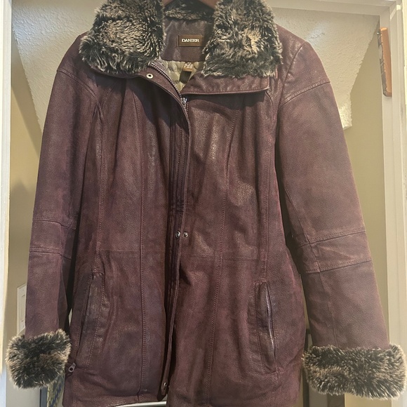 Danier Suede mid length jacket - Picture 1 of 4